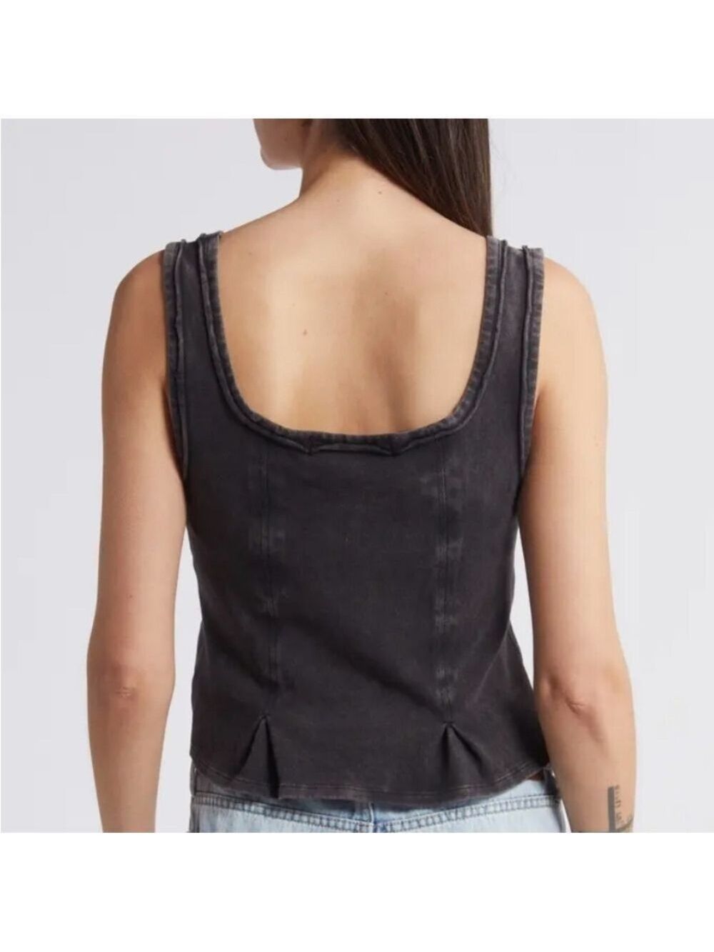 Free People Roller Peplum tank top! NWT! - Picture 2 of 6